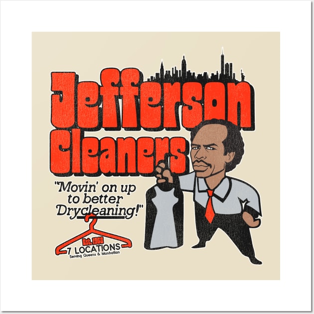 Jefferson Cleaners Wall Art by darklordpug